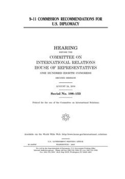 9-11 Commission recommendations for U.S. diplomacy