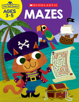 Paperback Little Skill Seekers: Mazes Workbook Book