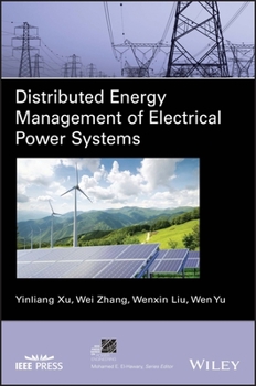 Hardcover Distributed Energy Management of Electrical Power Systems Book