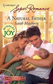 Paperback A Natural Father [Large Print] Book