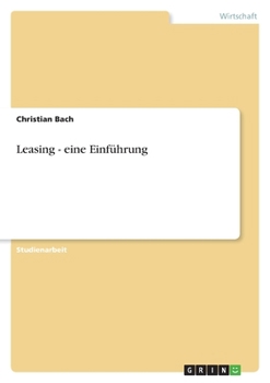 Paperback Leasing - eine Einführung [German] Book