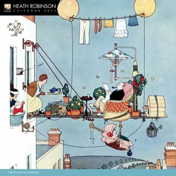 Calendar Heath Robinson Wall Calendar 2025 (Art Calendar) Book
