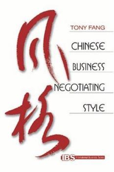 Paperback Chinese Business Negotiating Style Book