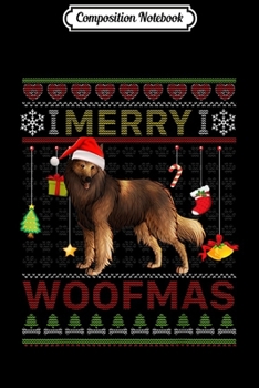 Composition Notebook: Merry Woofmas Belgian Tervuren Dog Lover Christmas  Journal/Notebook Blank Lined Ruled 6x9 100 Pages