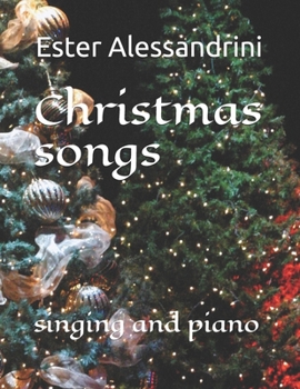 Paperback Christmas songs: singing and piano Book