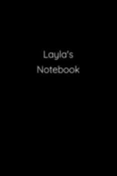 Paperback Layla's Notebook: Notebook / Journal / Diary - 6 x 9 inches (15,24 x 22,86 cm), 150 pages. Book