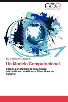 Paperback Un Modelo Computacional [Spanish] Book