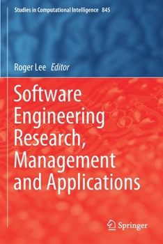 Paperback Software Engineering Research, Management and Applications Book