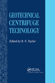 Paperback Geotechnical Centrifuge Technology Book