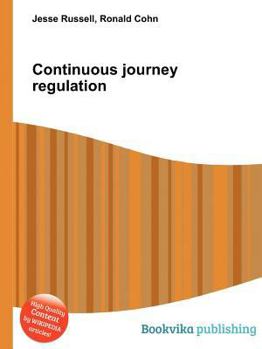 Paperback Continuous Journey Regulation Book