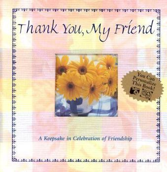 Hardcover Thank You My Friend Book