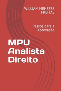 Paperback MPU Analista Direito: Passos para a Aprovação [Portuguese] Book