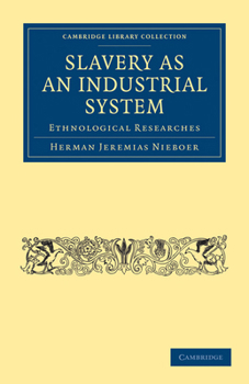 Paperback Slavery as an Industrial System Book