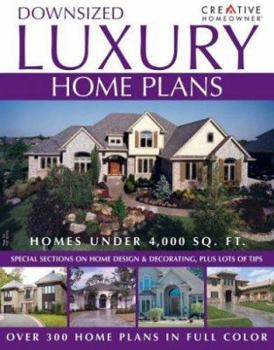 Paperback Downsized Luxury Home Plans Book
