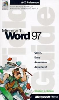 Paperback Microsoft Word 97 Field Guide (POCKET GUIDE (MICROSOFT)) Book