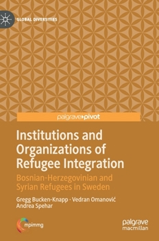 Hardcover Institutions and Organizations of Refugee Integration: Bosnian-Herzegovinian and Syrian Refugees in Sweden Book