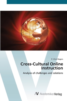 Paperback Cross-Cultural Online Instruction Book