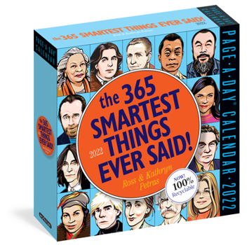 Calendar 365 Smartest Things Ever Said! Page-A-Day Calendar 2022: An Inspiring Year of Positivity, Humor, Motivation, and Pure Brilliance. Book