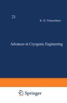 Paperback Advances in Cryogenic Engineering Book