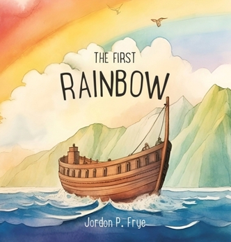 Hardcover The First Rainbow [Large Print] Book