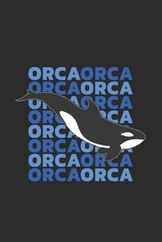Schwertwal Notizbuch: Orca-Wal Geschenk / 6x9 Zoll / 120 linierte Seiten (German Edition)