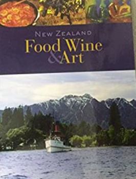 Hardcover New Zealand Food Wine & Art Book