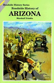 Paperback Roadside History of Arizona Book