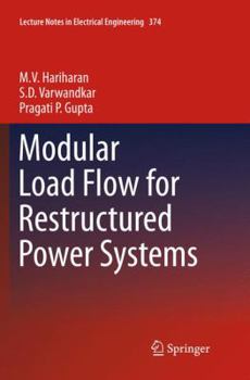 Paperback Modular Load Flow for Restructured Power Systems Book