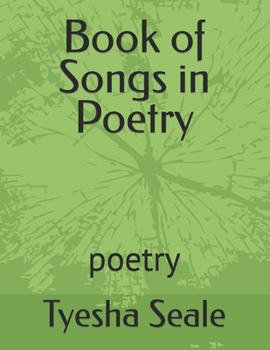 Paperback Book of Songs in Poetry: poetry Book