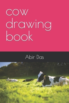 Paperback cow drawing book