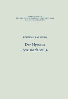 Paperback Der Hymnus >Ave Maris Stella [German] Book