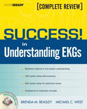 Paperback Success! in Understanding EKGs: Complete Review Book