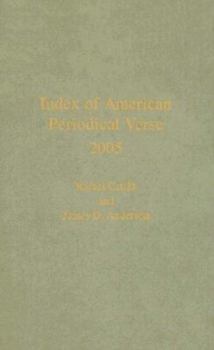 Hardcover Index of American Periodical Verse Book