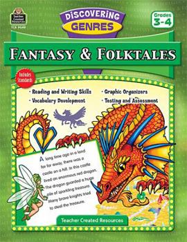 Paperback Discovering Genres: Fantasy & Folktales Book