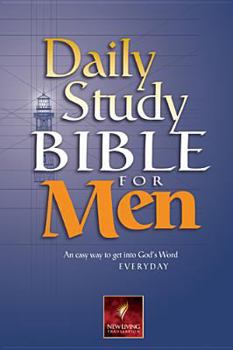 Paperback Daily Study Bible for Men Book