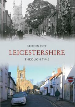 Paperback Leicestershire Through Time Book