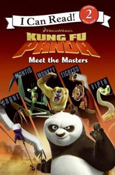 Paperback Kung Fu Panda: Meet the Masters Book