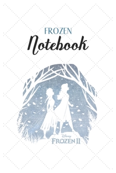 Frozen Notebook: Disney Frozen Elsa Golden Let It Go Golden Graphic Disney Frozen Blank Ruled Elsa Princess Frozen Notebook for Girls with 120 Pages ... for Drawing Doodling or Learning For Kids