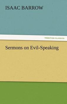 Paperback Sermons on Evil-Speaking Book