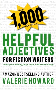 Paperback Helpful Adjectives for Fiction Writers Book