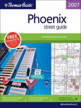 Spiral-bound Phoenix Street Guide: Including Maricopa County [With CDROM] Book