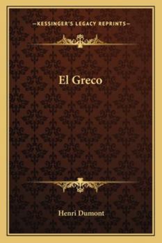 Paperback El Greco [German] Book