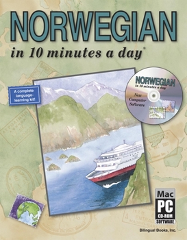 Paperback Norwegian in 10 Minutes a Day(r) [With CDROM] Book