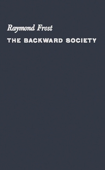 Hardcover The Backward Society Book