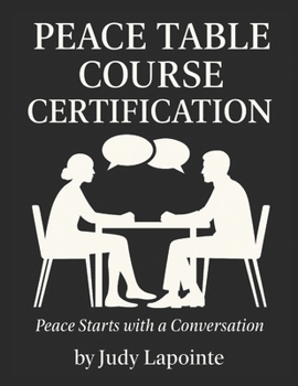 Paperback The Peace Table: Course Certification Book