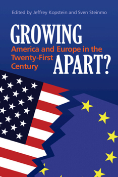 Paperback Growing Apart?: America and Europe in the 21st Century Book