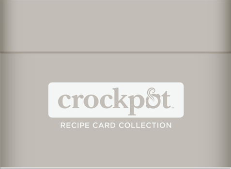 Hardcover Crockpot Recipe Card Collection Tin (Mushroom) Book