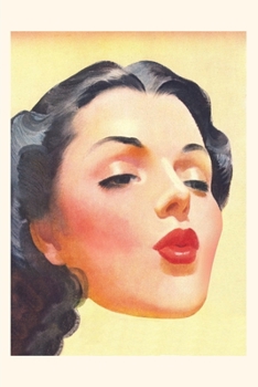 Paperback Vintage Journal Red Lips Book