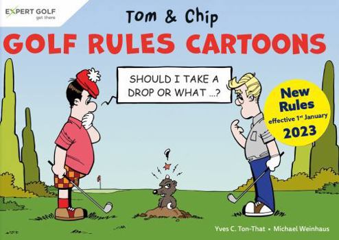 Paperback Golf Rules Cartoons with Tom & Chip Book