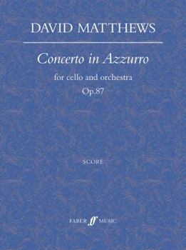 Paperback Concerto in Azzurro: (Cello and Orchestra) Book